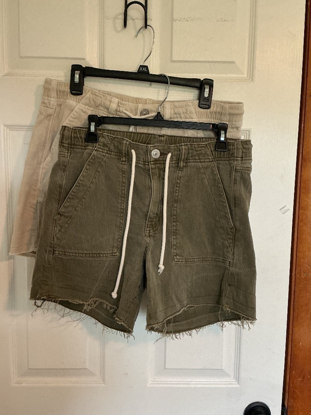 2 pair of American Eagle canvas shorts